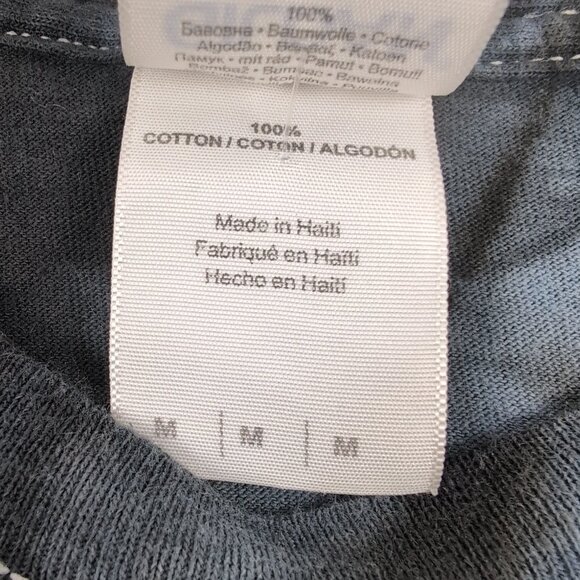 Scorpion Hannover Drake Tour Unisex Black/Grey/Blue T-Shirt Graphic Print Size M - Picture 6 of 8